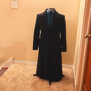 Women's 100% wool long coat